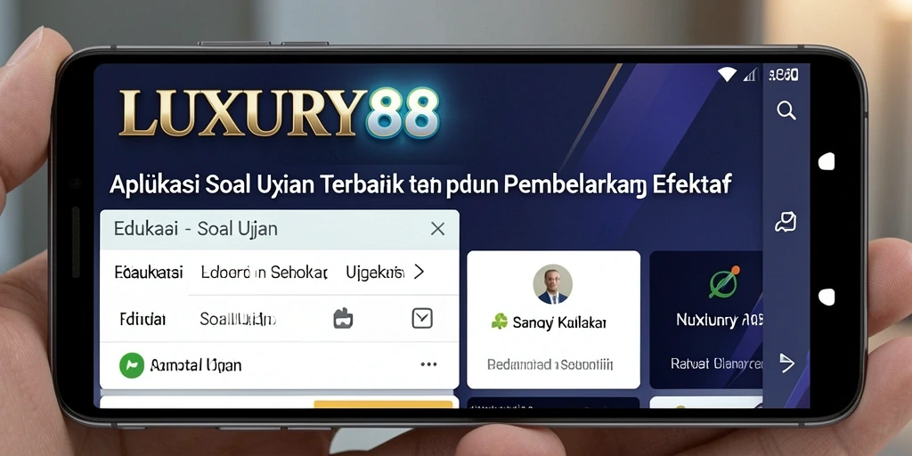 Tampilan antarmuka LUXURY88 yang intuitif dan mudah digunakan.