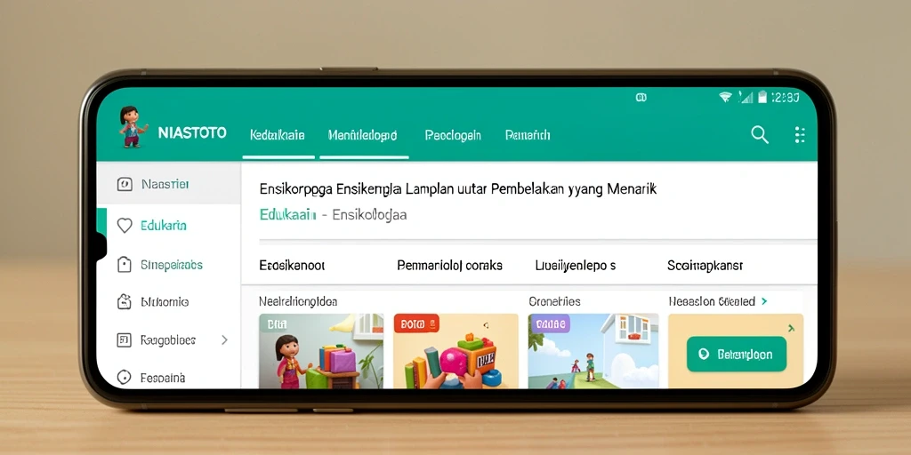 Tampilan antarmuka NIASTOTO yang menawan dan fungsional.